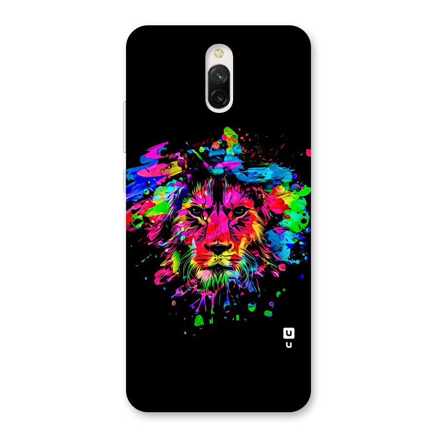 Artistic Lion Art Splash Back Case for Redmi 8A Dual