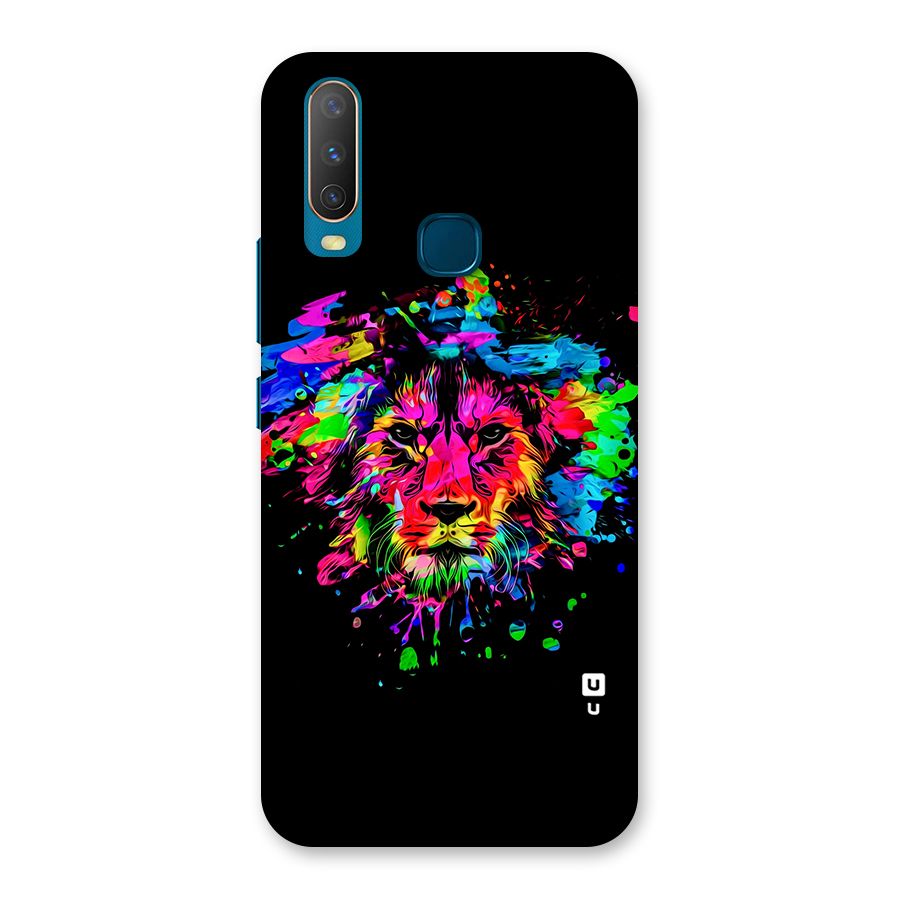 Artistic Lion Art Splash Back Case for Vivo Y11