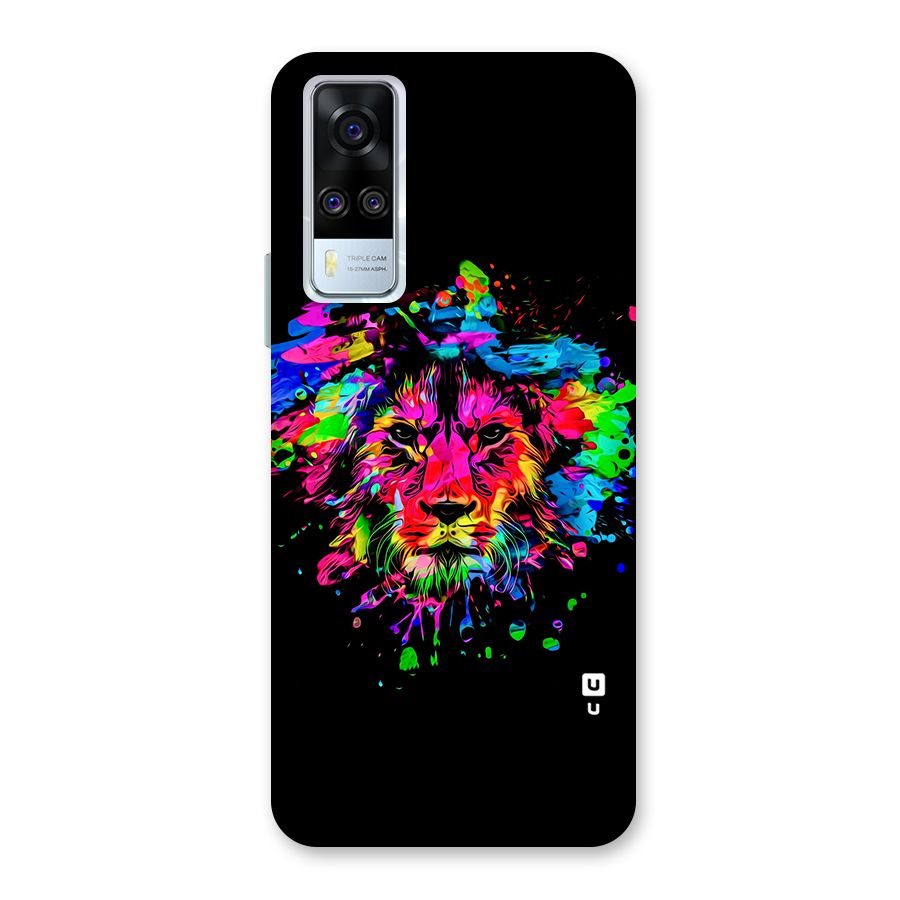 Artistic Lion Art Splash Back Case for Vivo Y31