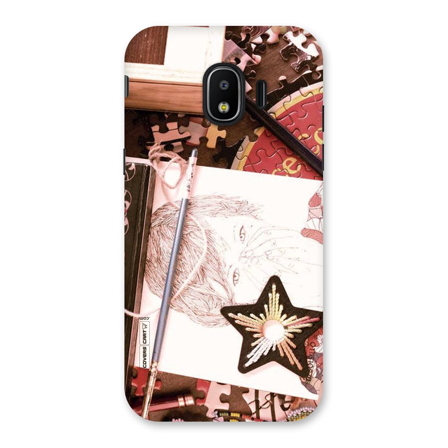 Artistic Messy Back Case for Galaxy J2 Pro 2018