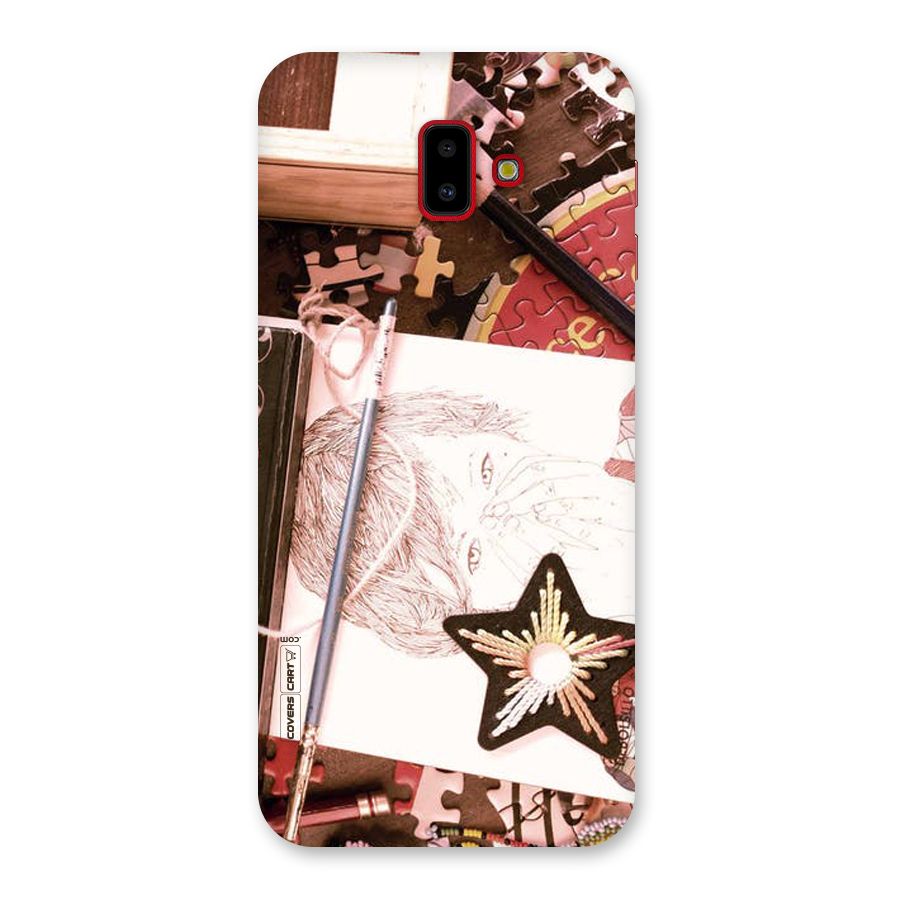 Artistic Messy Back Case for Galaxy J6 Plus