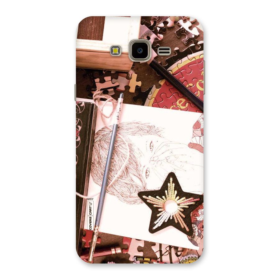 Artistic Messy Back Case for Galaxy J7 Nxt
