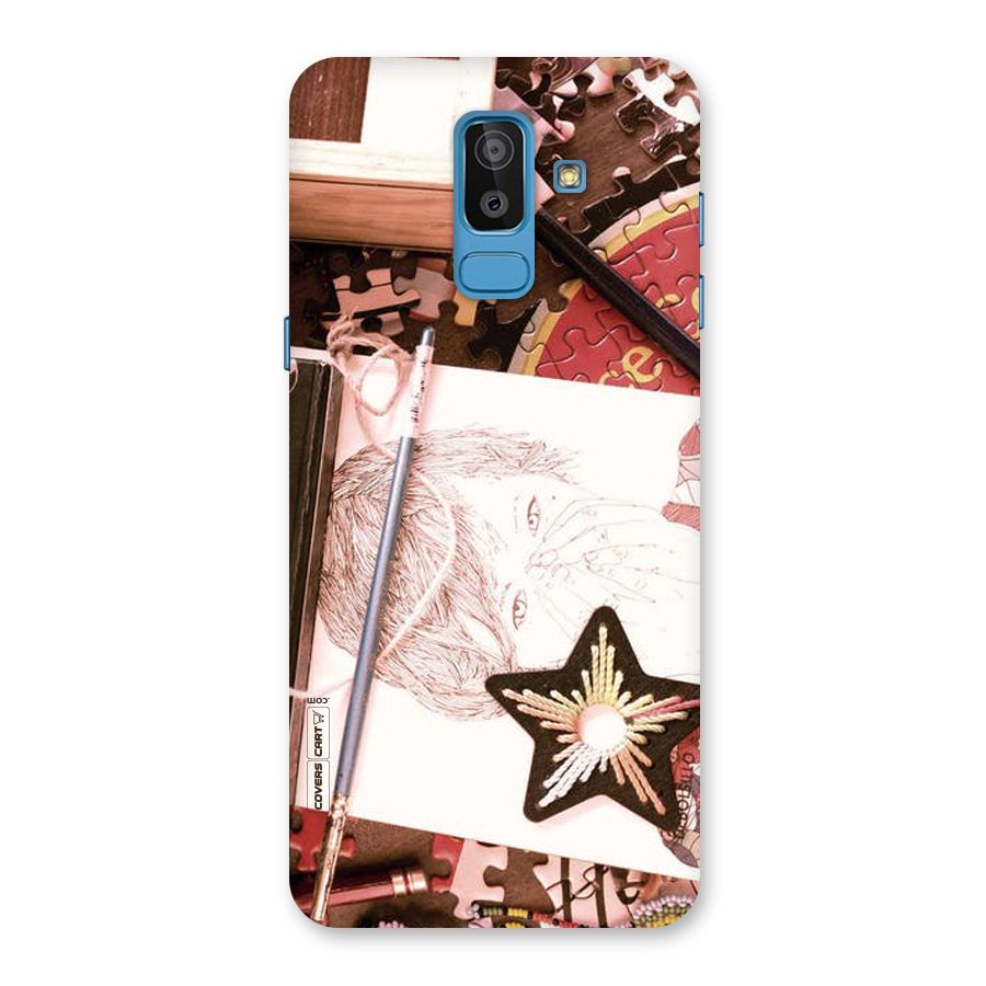 Artistic Messy Back Case for Galaxy J8