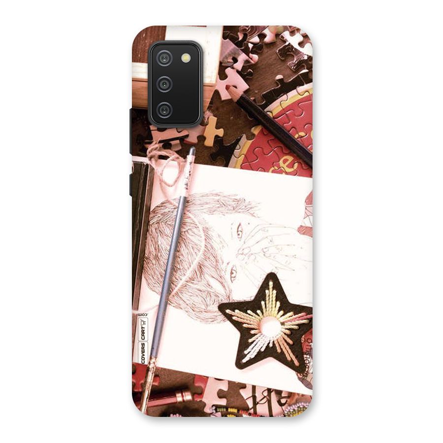 Artistic Messy Back Case for Galaxy M02s