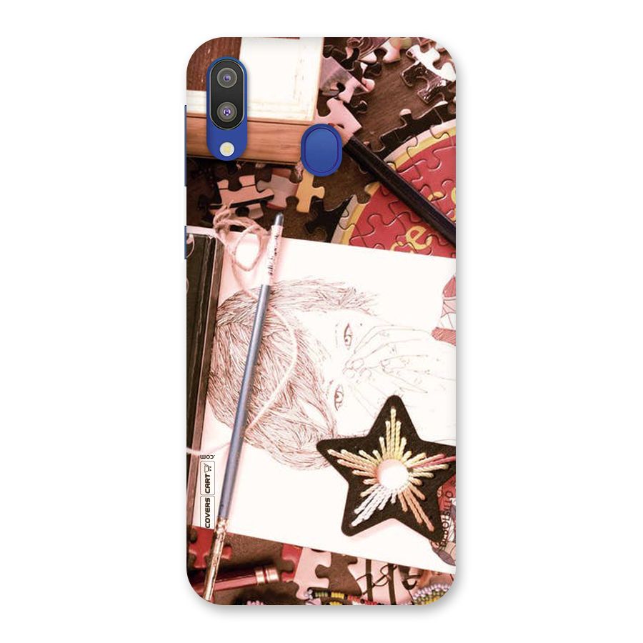 Artistic Messy Back Case for Galaxy M20