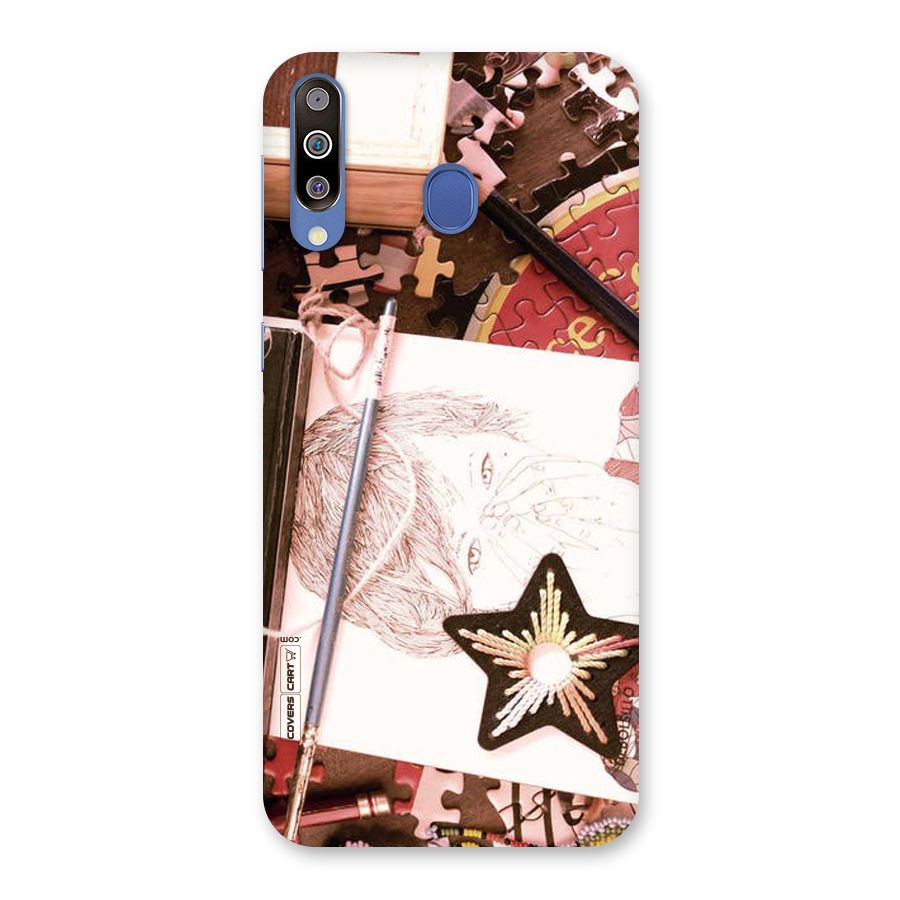 Artistic Messy Back Case for Galaxy M30