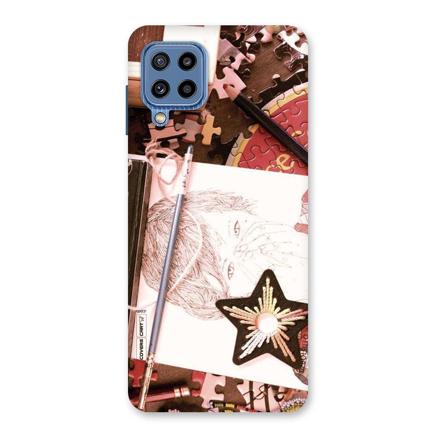 Artistic Messy Back Case for Galaxy M32