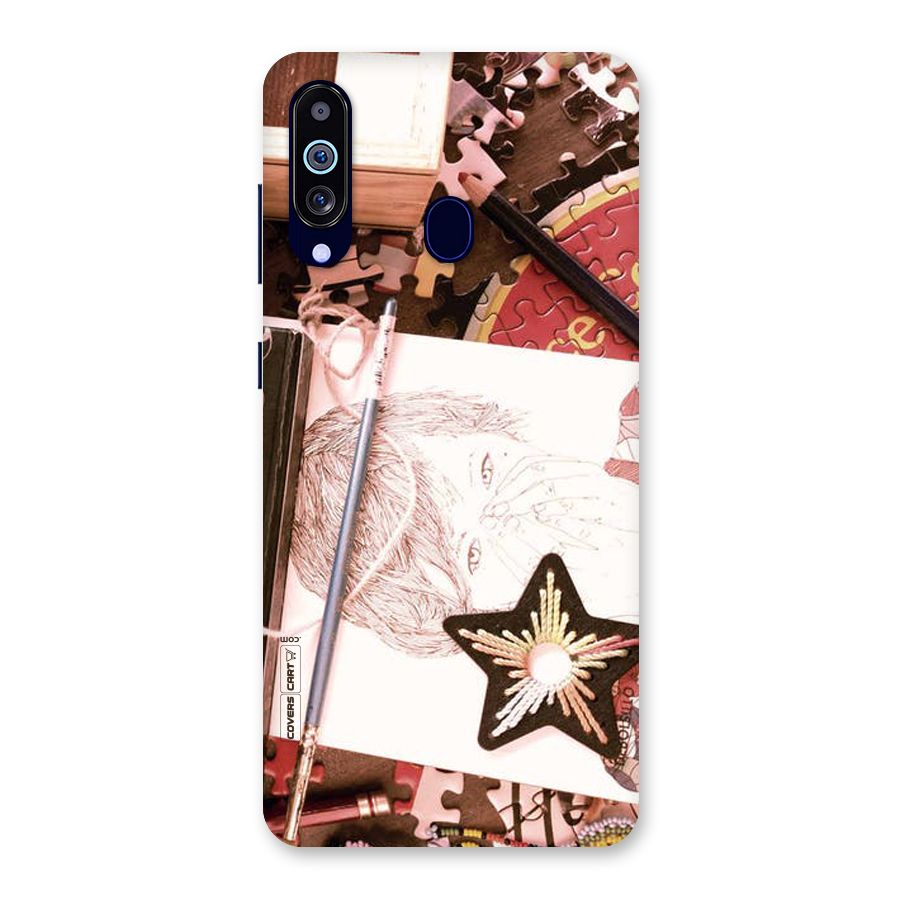 Artistic Messy Back Case for Galaxy M40
