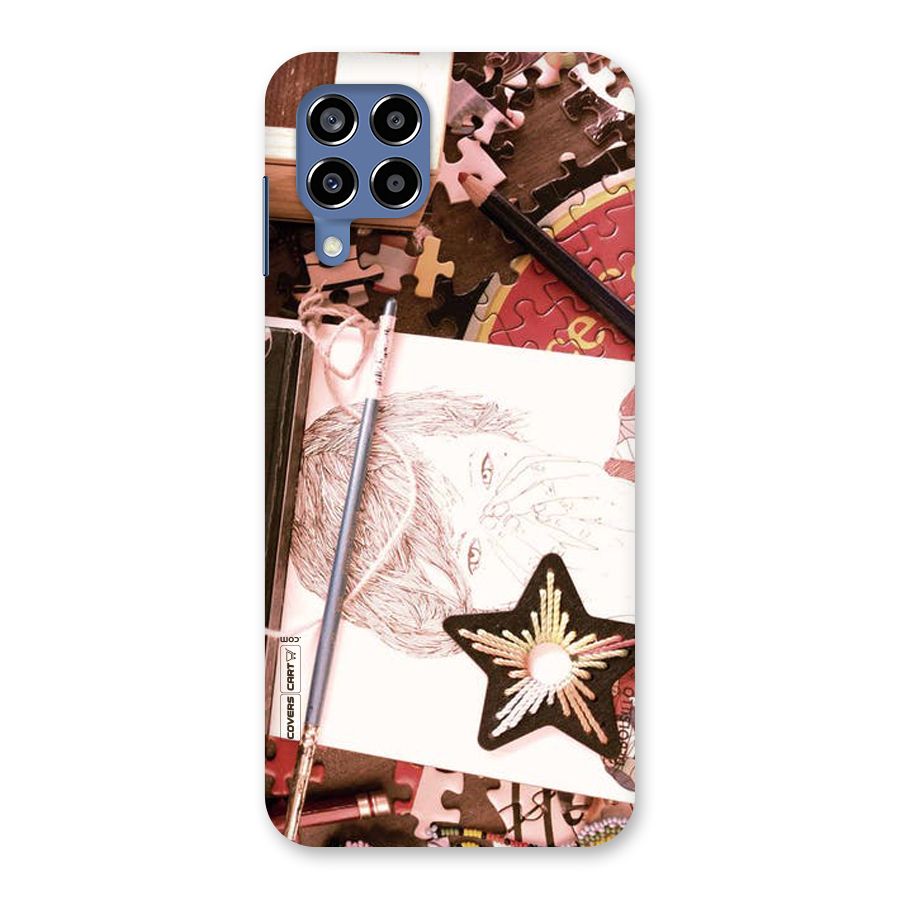 Artistic Messy Back Case for Galaxy M53 5G