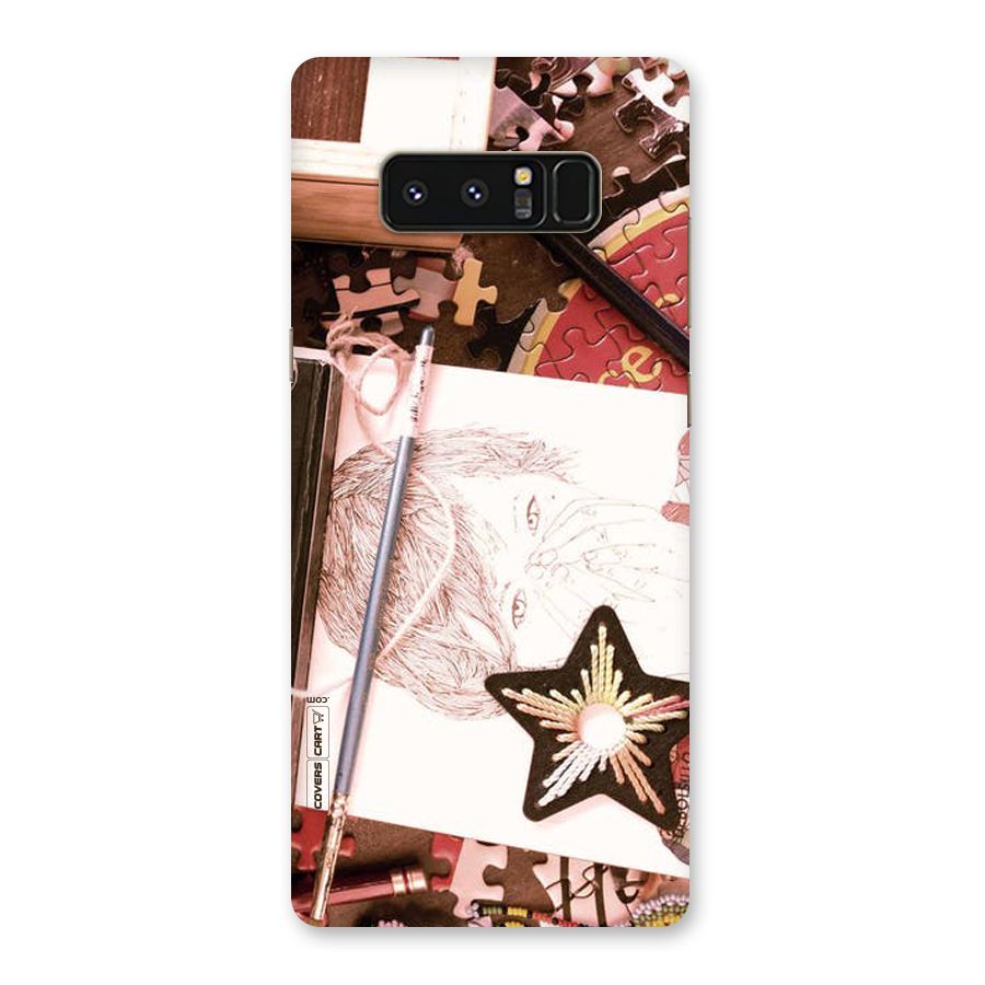 Artistic Messy Back Case for Galaxy Note 8