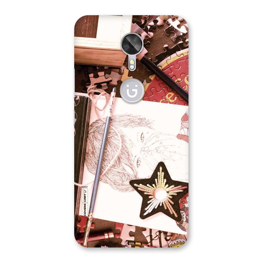 Artistic Messy Back Case for Gionee A1