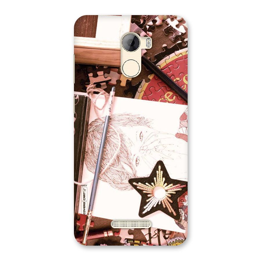 Artistic Messy Back Case for Gionee A1 LIte