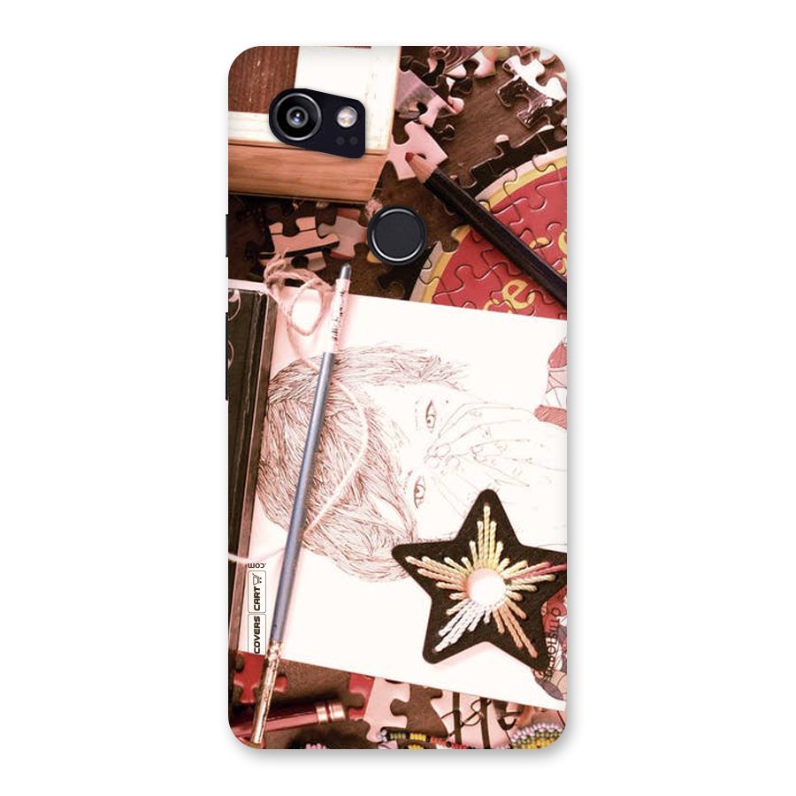 Artistic Messy Back Case for Google Pixel 2 XL