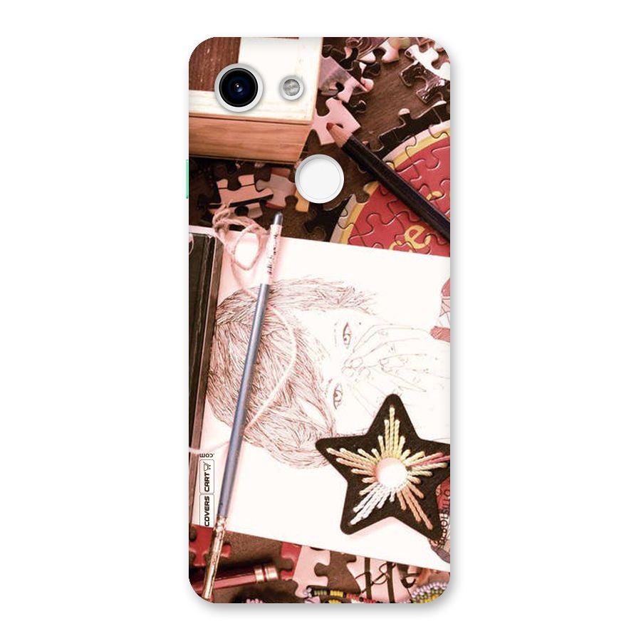 Artistic Messy Back Case for Google Pixel 3