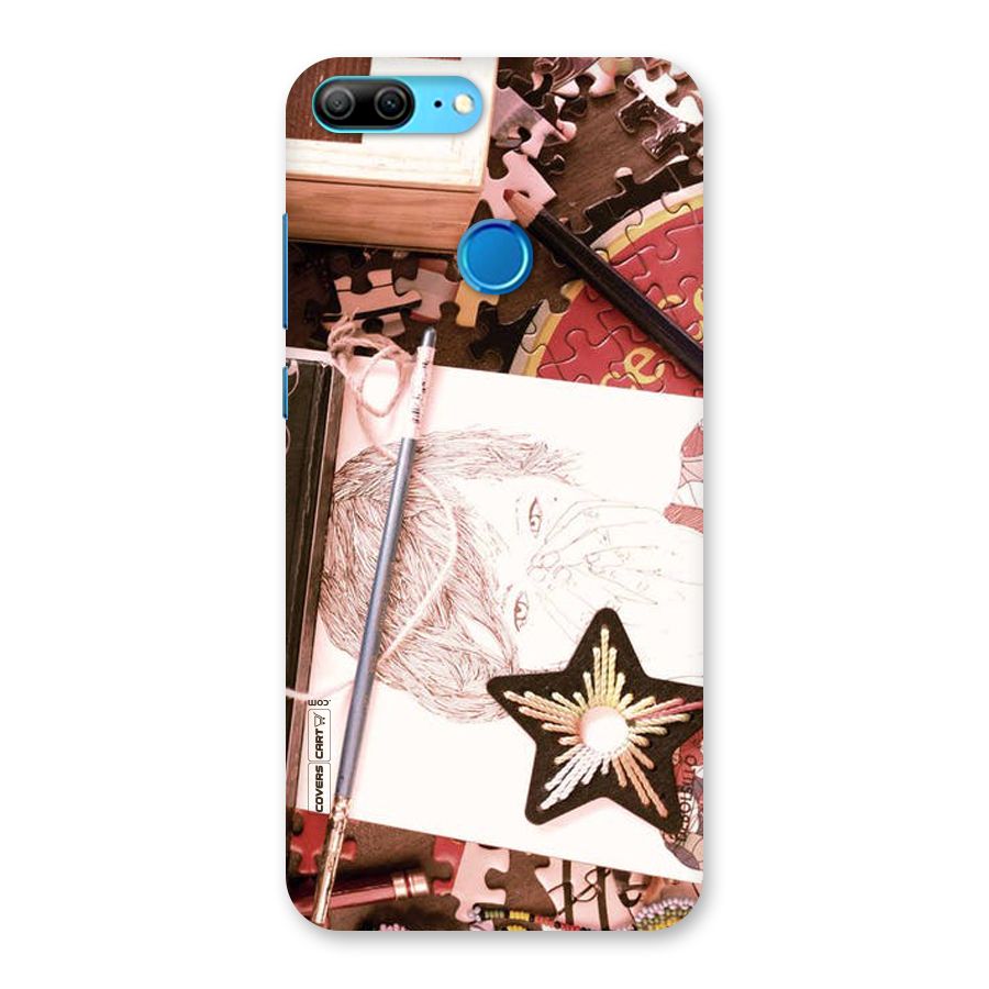 Artistic Messy Back Case for Honor 9 Lite