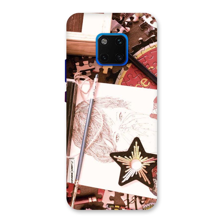 Artistic Messy Back Case for Huawei Mate 20 Pro