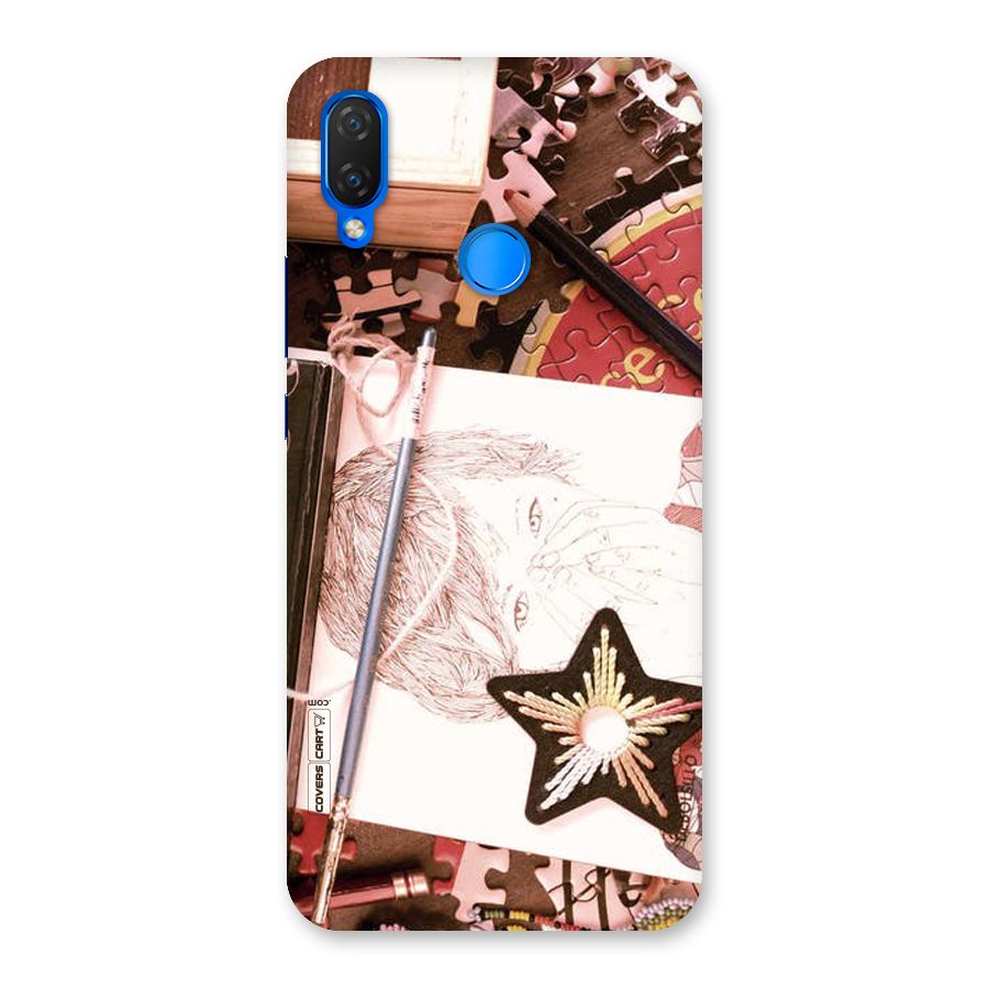 Artistic Messy Back Case for Huawei P Smart+