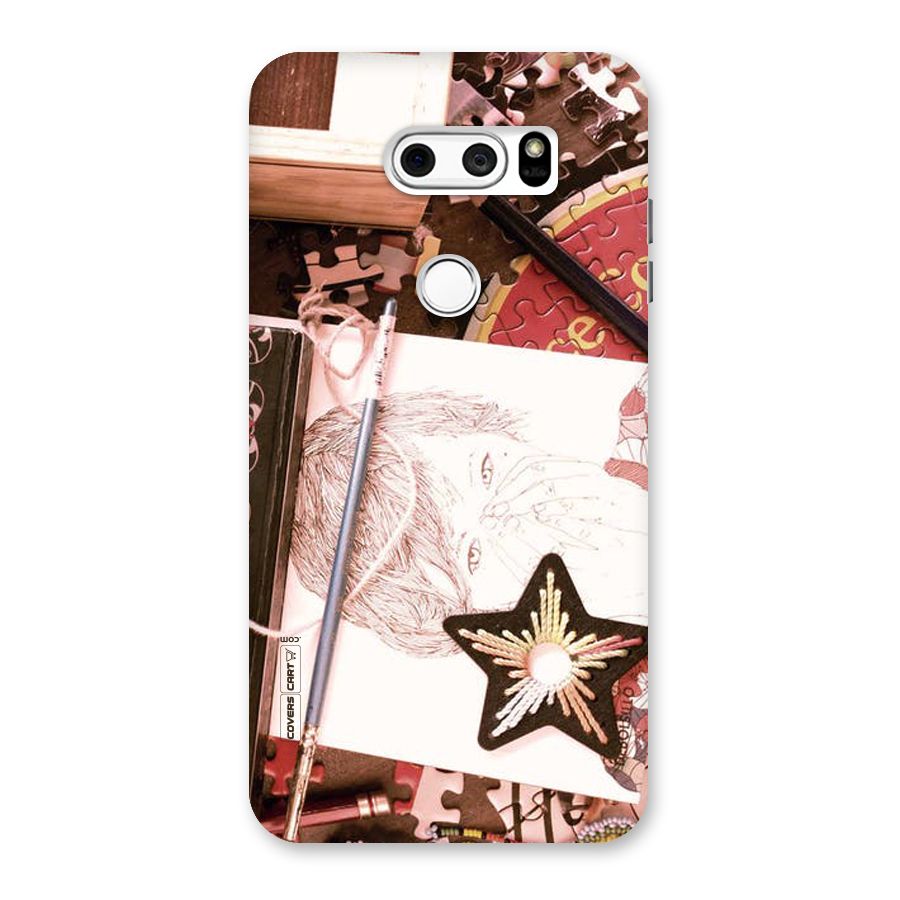 Artistic Messy Back Case for LG V30