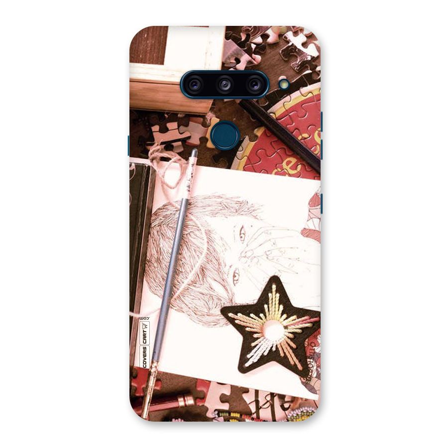 Artistic Messy Back Case for LG  V40 ThinQ