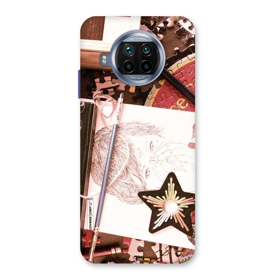Artistic Messy Back Case for Mi 10i