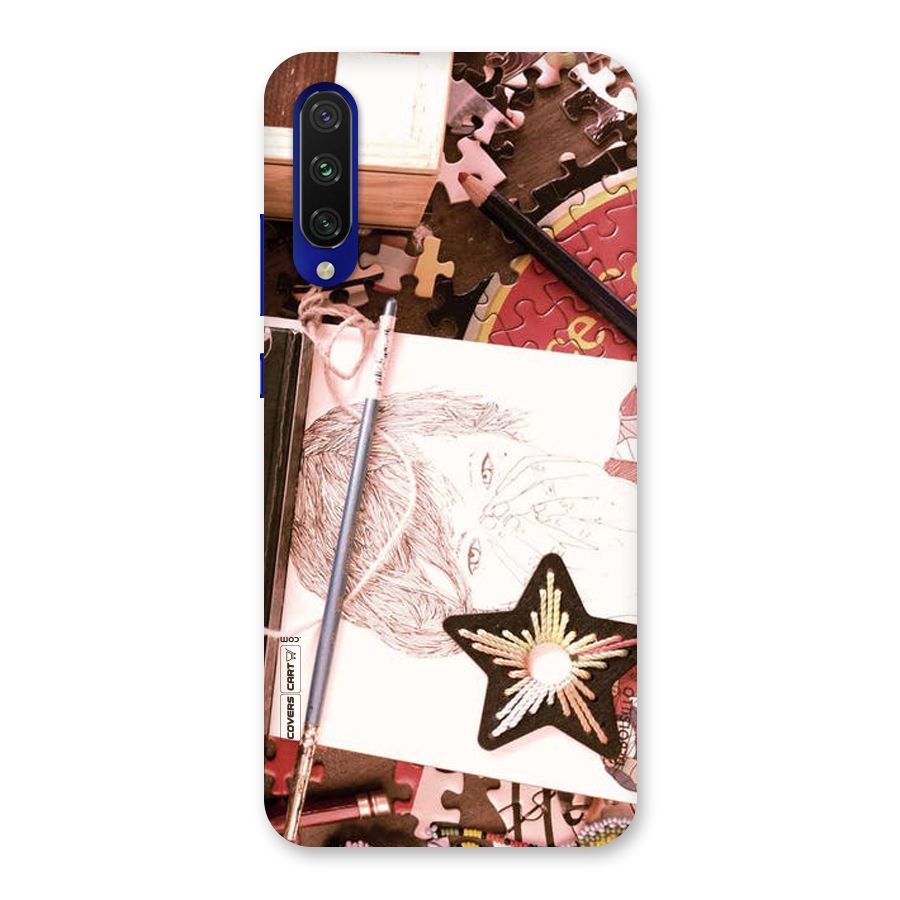 Artistic Messy Back Case for Mi A3