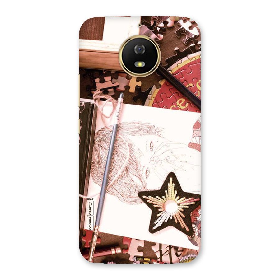 Artistic Messy Back Case for Moto G5s