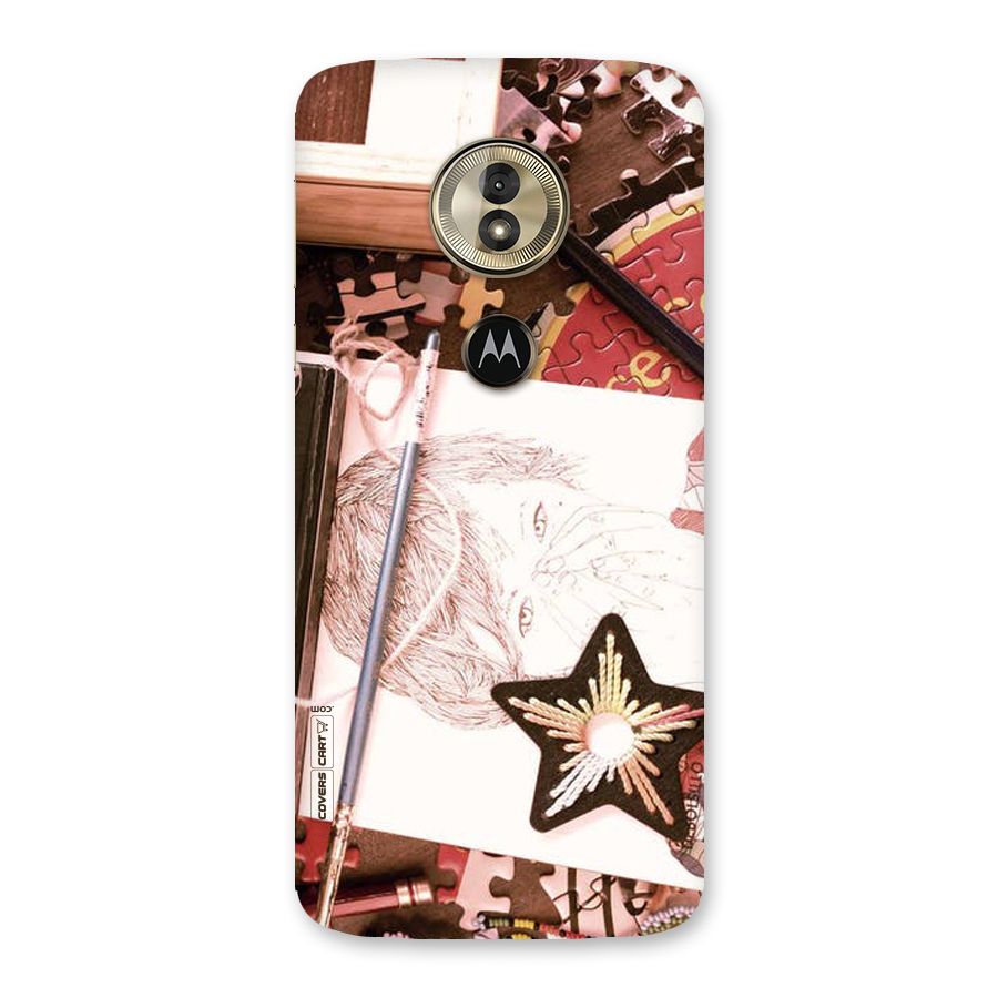 Artistic Messy Back Case for Moto G6 Play