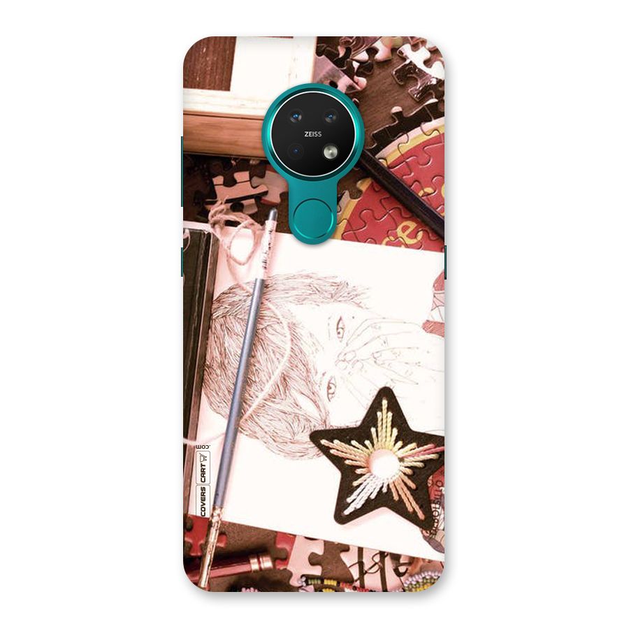 Artistic Messy Back Case for Nokia 7.2