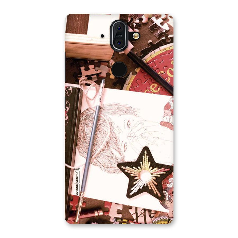 Artistic Messy Back Case for Nokia 8 Sirocco