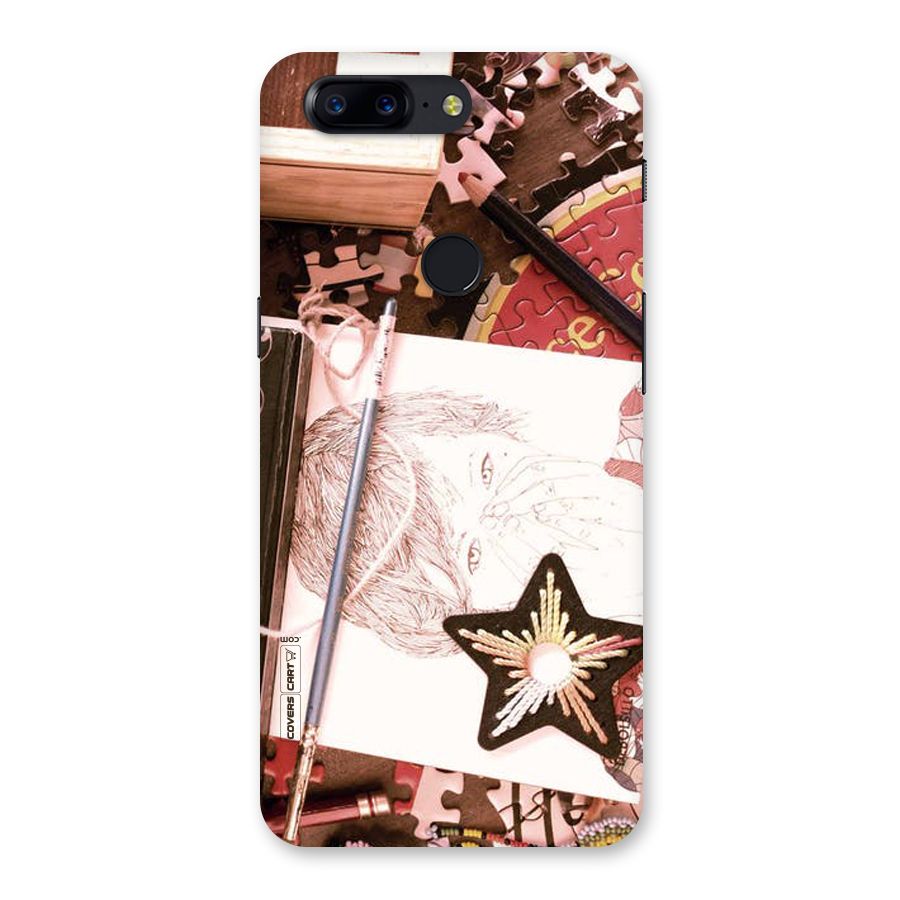 Artistic Messy Back Case for OnePlus 5T