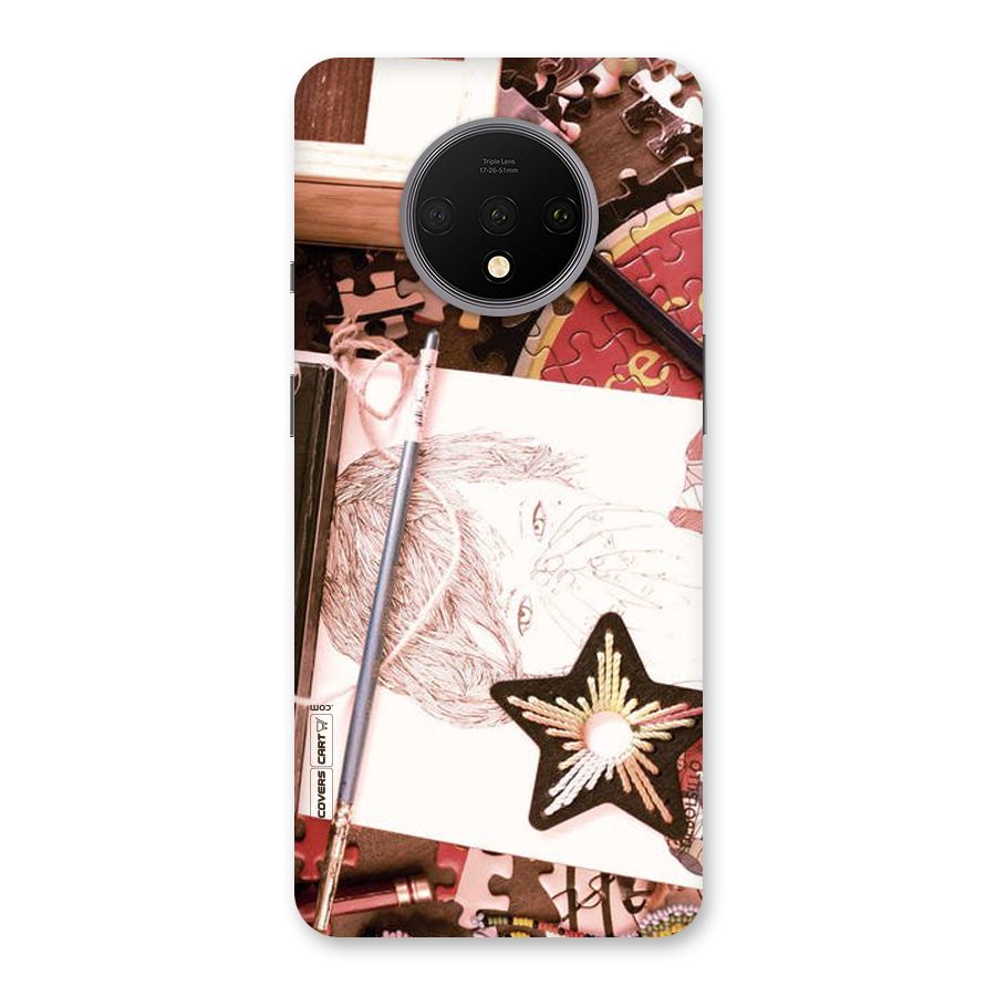 Artistic Messy Back Case for OnePlus 7T