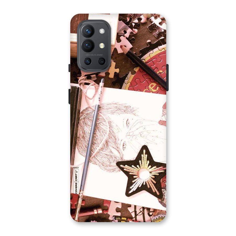 Artistic Messy Back Case for OnePlus 9R