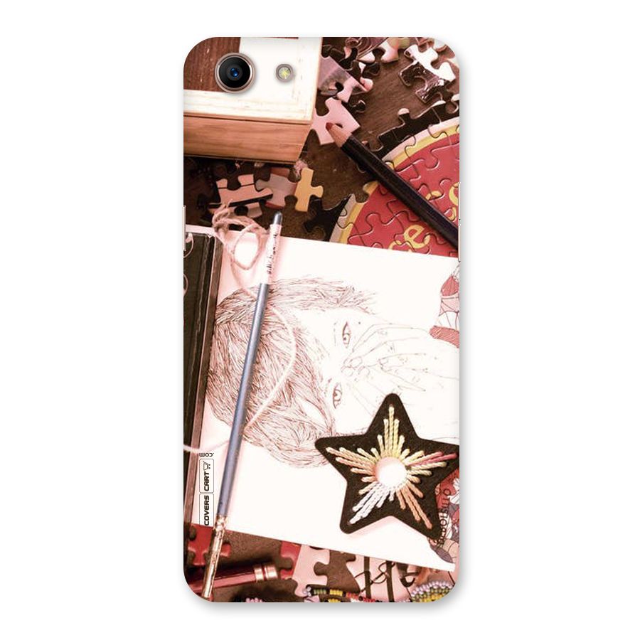 Artistic Messy Back Case for Oppo A83 (2018)