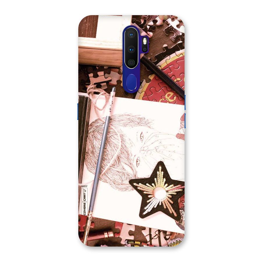 Artistic Messy Back Case for Oppo A9 (2020)