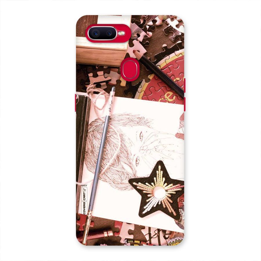 Artistic Messy Back Case for Oppo F9 Pro