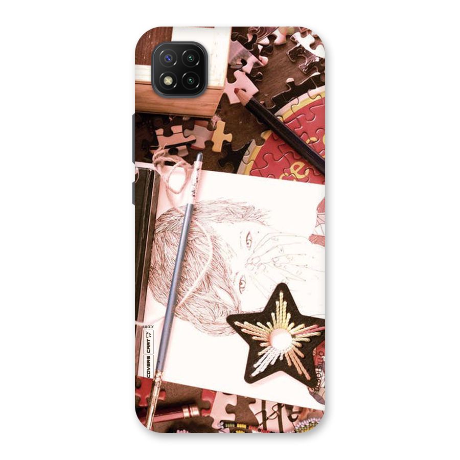 Artistic Messy Back Case for Poco C3