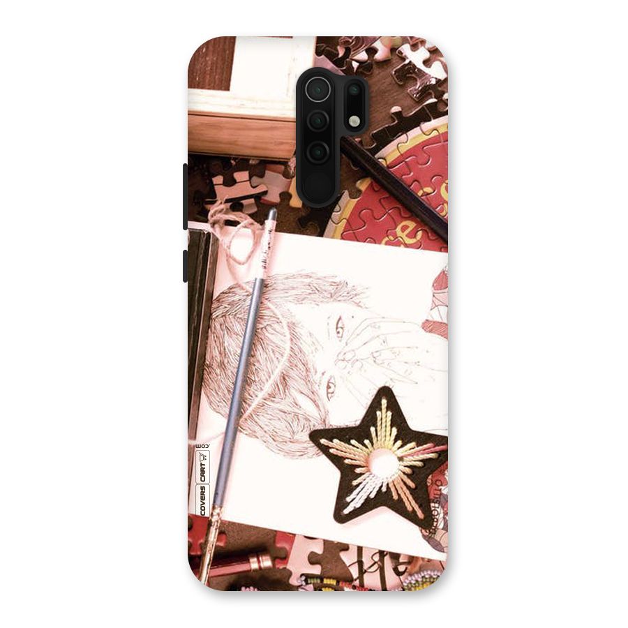 Artistic Messy Back Case for Poco M2