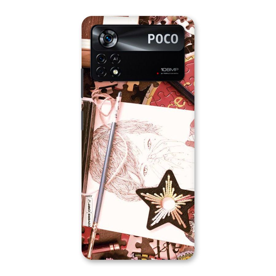 Artistic Messy Back Case for Poco X4 Pro 5G