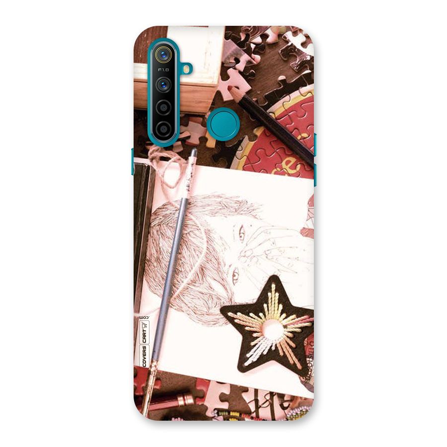 Artistic Messy Back Case for Realme 5i