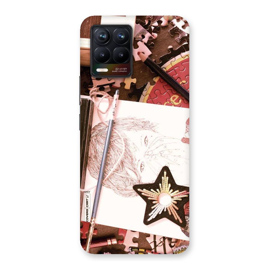 Artistic Messy Back Case for Realme 8