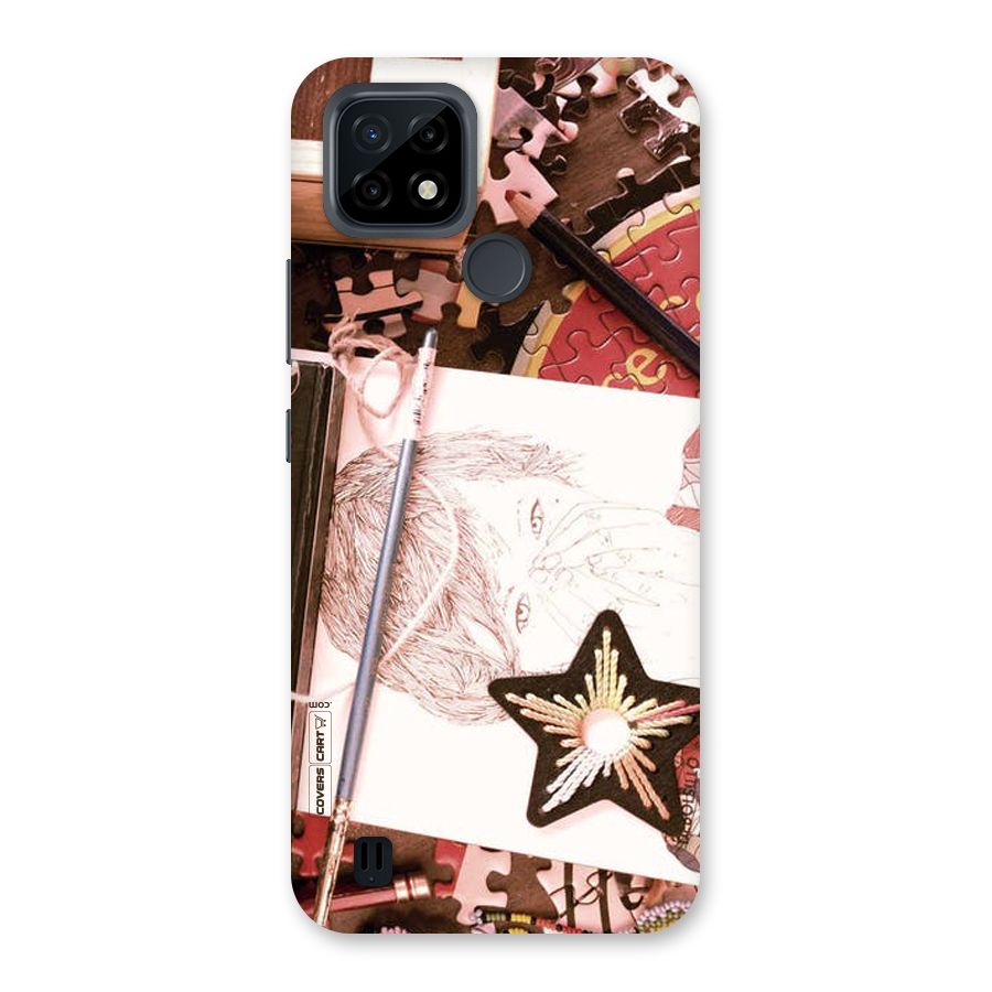 Artistic Messy Back Case for Realme C21