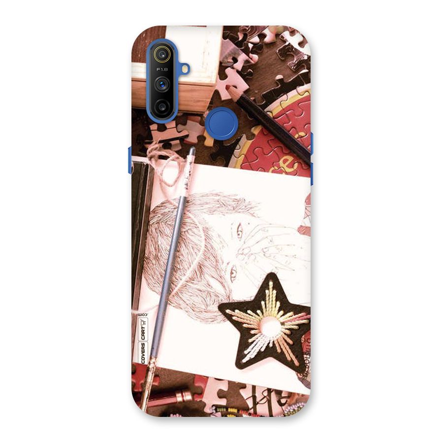 Artistic Messy Back Case for Realme Narzo 10A
