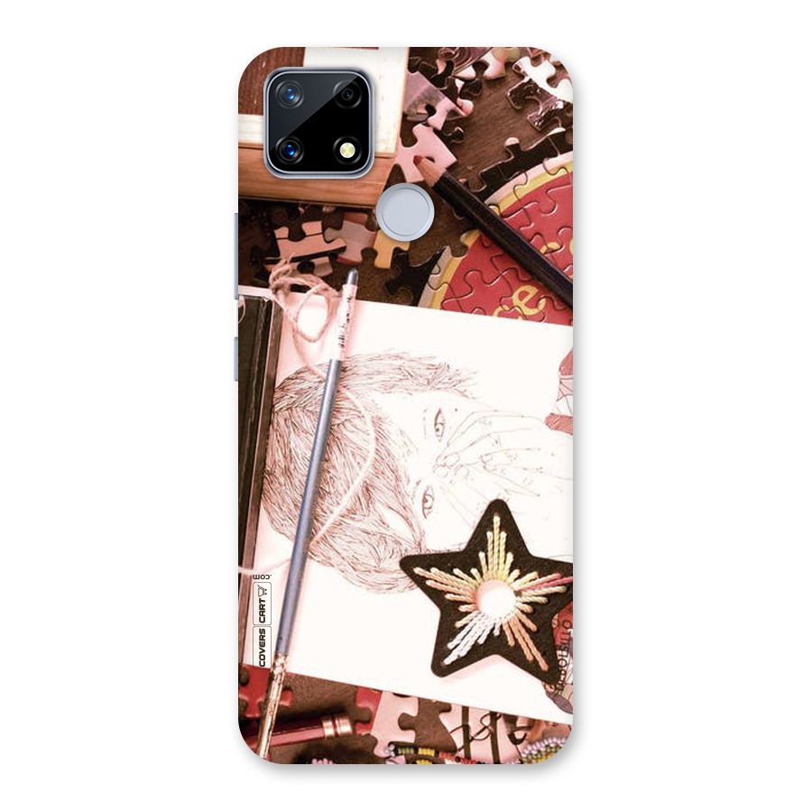 Artistic Messy Back Case for Realme Narzo 20