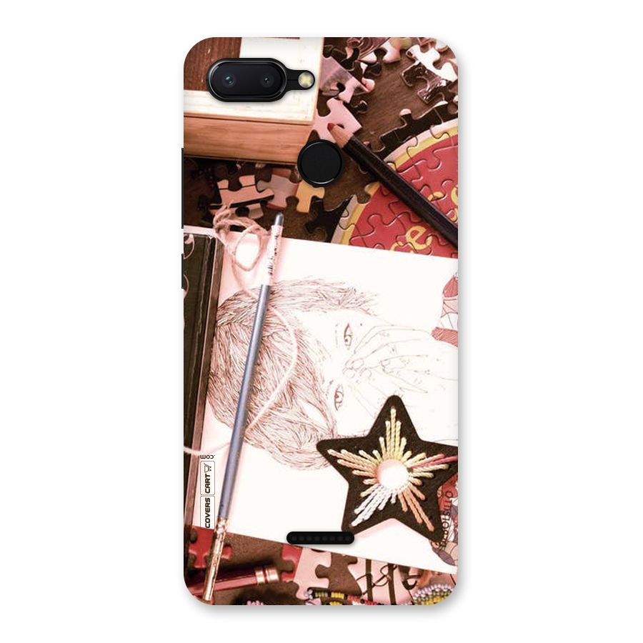 Artistic Messy Back Case for Redmi 6