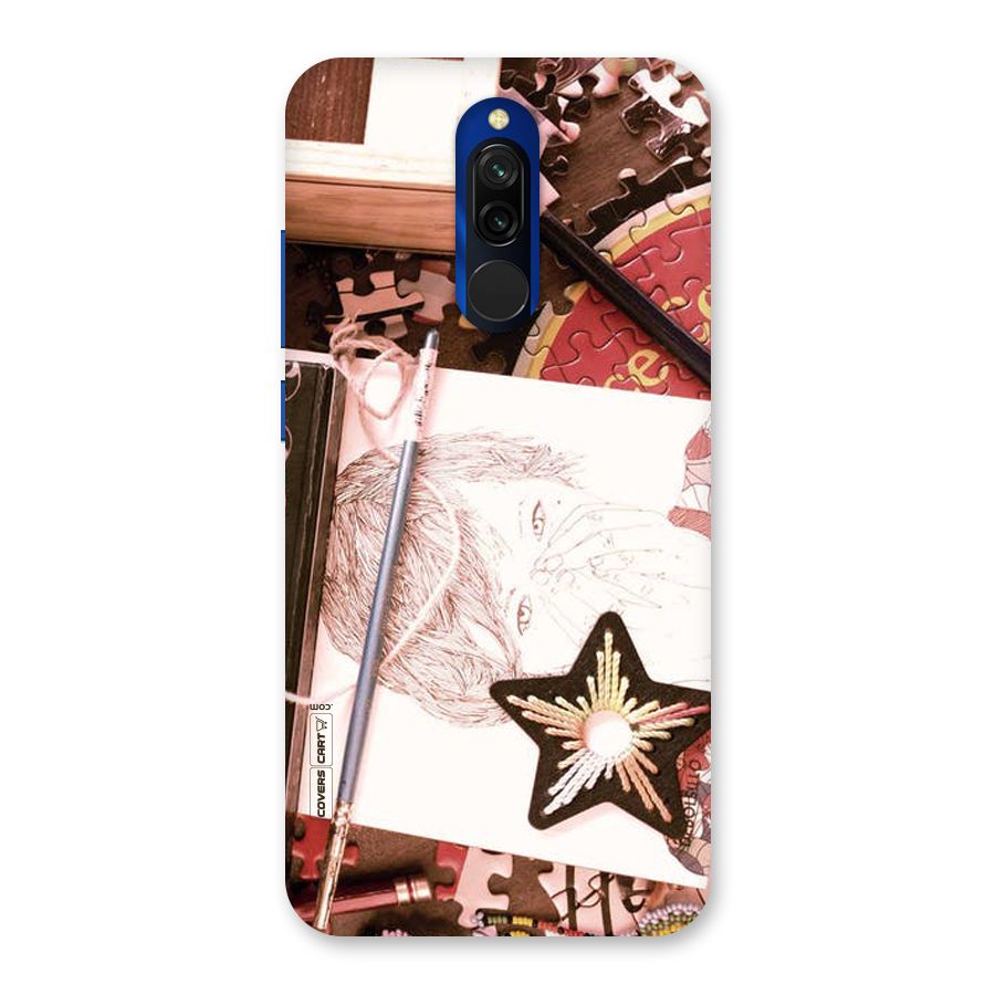 Artistic Messy Back Case for Redmi 8
