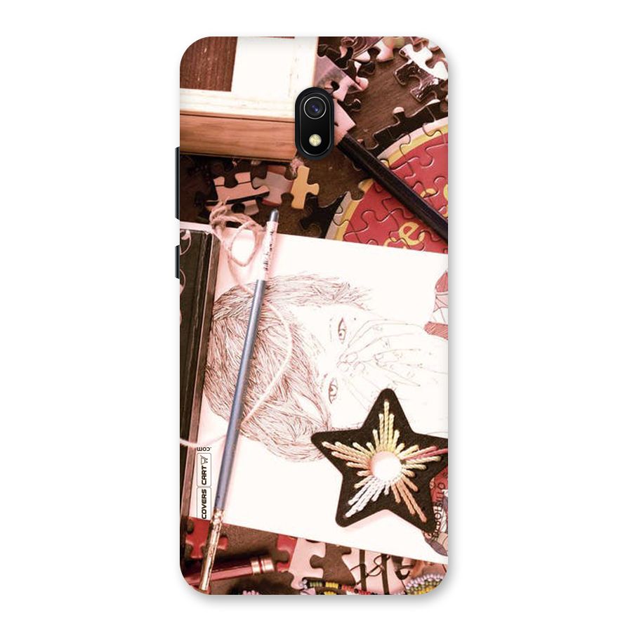 Artistic Messy Back Case for Redmi 8A