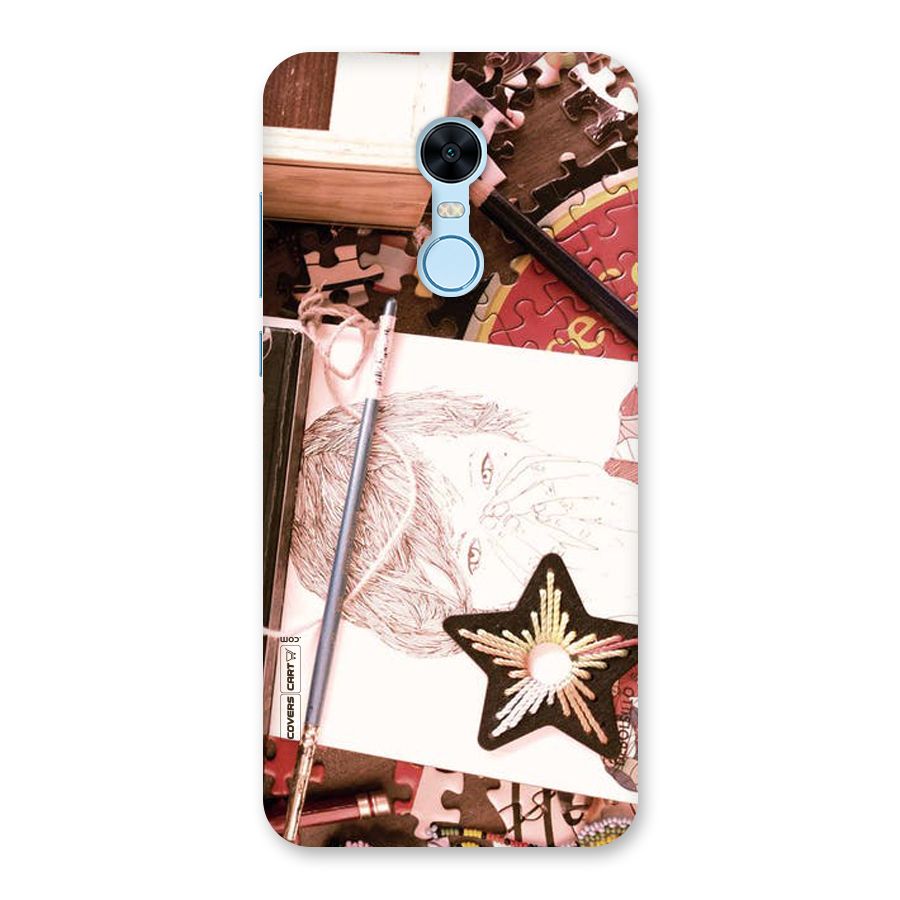 Artistic Messy Back Case for Redmi Note 5