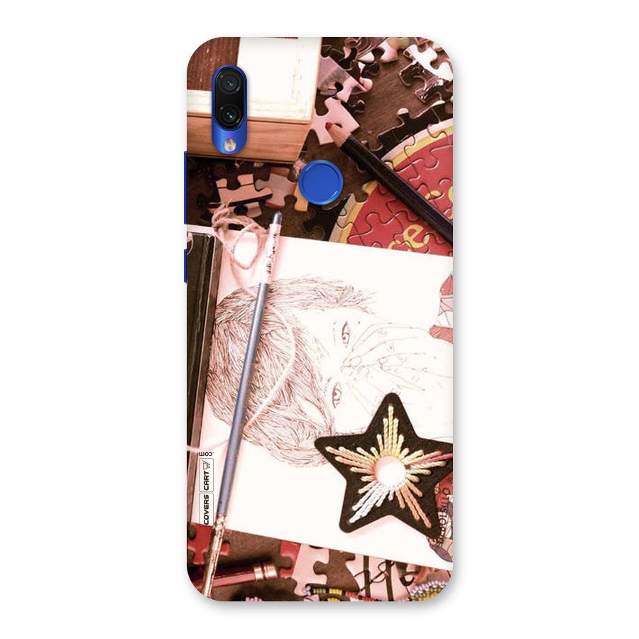 Artistic Messy Back Case for Redmi Note 7S