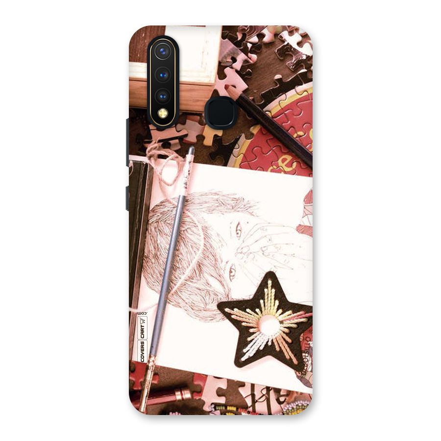 Artistic Messy Back Case for Vivo U20