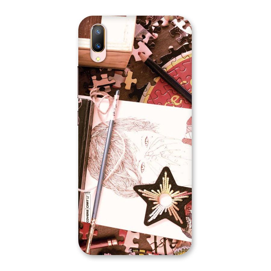 Artistic Messy Back Case for Vivo V11 Pro